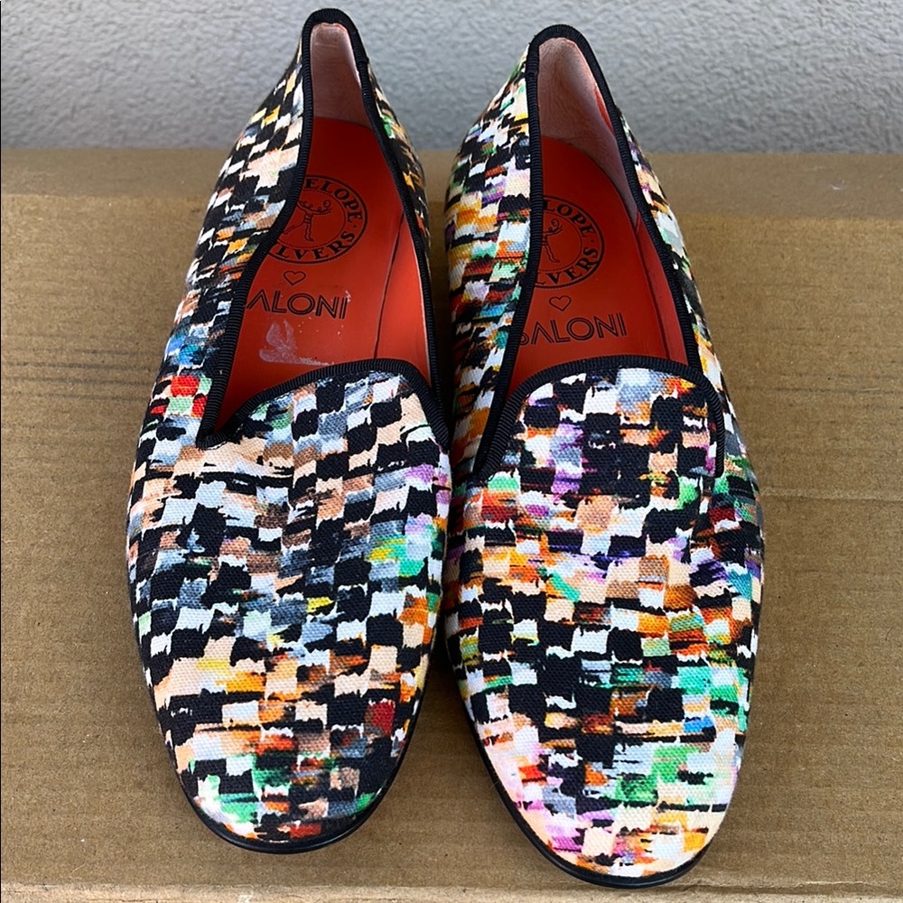 Penelope Chilvers Saloni Multicolor loafers